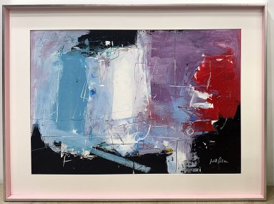 Abstracto con fondo negro