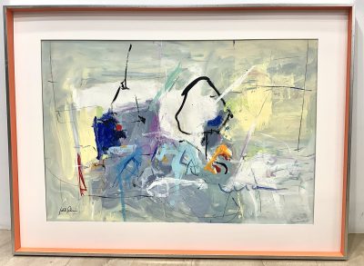 Abstracto en blancos